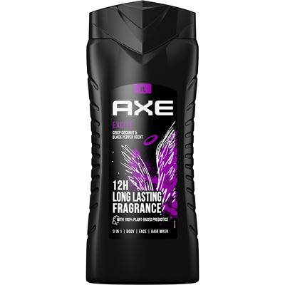 AXE Excite crisp coconut & black pepper scent- sprchový gél 400ml               