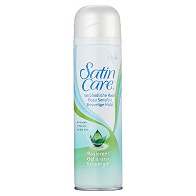 Gillette Satin Care Sensitive Aloe Vera gél na holenie 240 ml                   