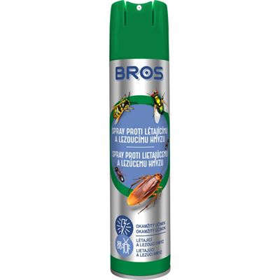 BROS UNI- SPRAY PROTI LIETAJÚCEMU A LEZÚCEMU HMYZU 400ML                        