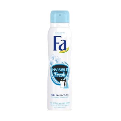 FA Invisible Fresh Lily of The Valley, dámsky antiperspirant v spreji 150ml     