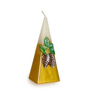Sviečka pyramída šiška 150, rôzne farby                                         