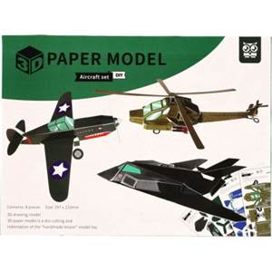 Papierový model lietadlo 8ks                                                    