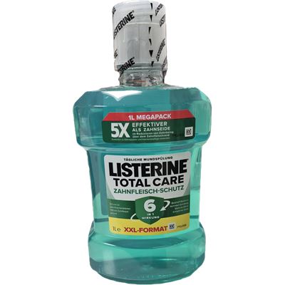 Listerine Total Care 6in1 Clean Mint ústná voda 1 l                             