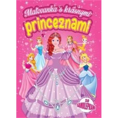 Maľovanka s krásnymi princeznami                                                