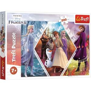 Puzzle Ľadové kráľovstvo II/Frozen II 48x34cm 200 dielikov                      