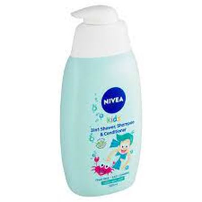 Nivea Kids  detský sprchovací gél, šampón a kondicionér 3 v 1 5                 