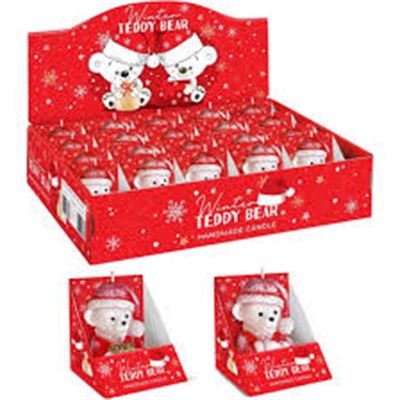 Sviečka FIGURE WINTER TEDDY BEAR, MIX  829,093                                  
