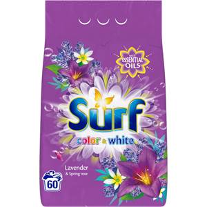Surf prášok na pranie Lavender & Spring rose 60 praní / 3.9kg                   
