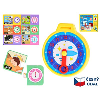 Hra Nauč sa hodiny v krabičke                                                   