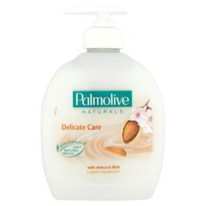 Palmolive Naturals Nourishing Almond Milk tekuté mydlo s dávkovačem 300 ml      