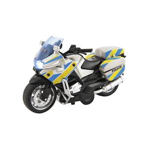 Policajná motorka kovová                                                        